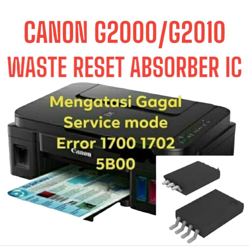 canon g2010 reset absorber