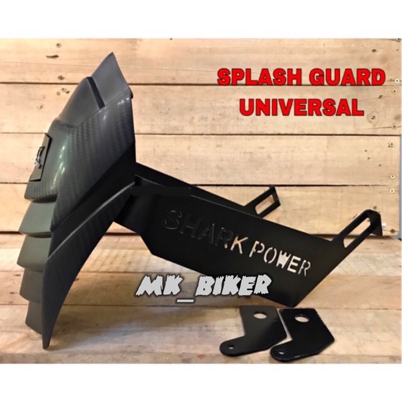 SPLASH GUARD UNIVERSAL R25 MT15 MT25 R15 LC135 Y15ZR RS150 NINJA250