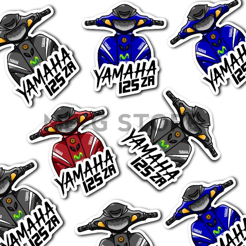Sticker Motor Yamaha 125ZR | Shopee Malaysia