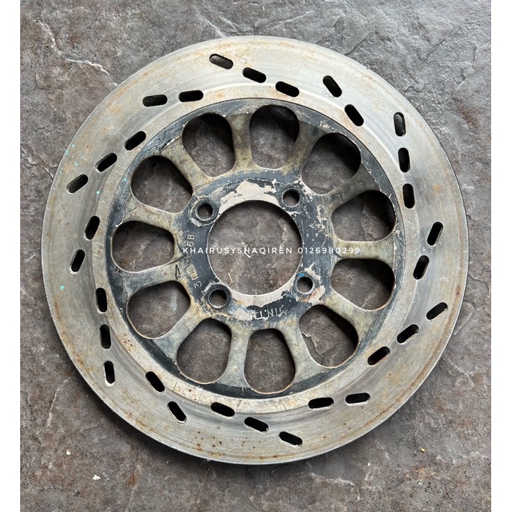 Suzuki RGS/RGV/RGX Original Brake Disc Plate USED | Shopee Malaysia