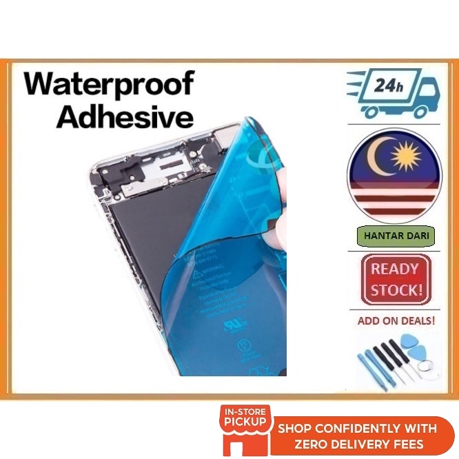BSS Waterproof Adhesive Sticker LCD Tape For 6 6s 7 8 Plus X XS Max XR ...