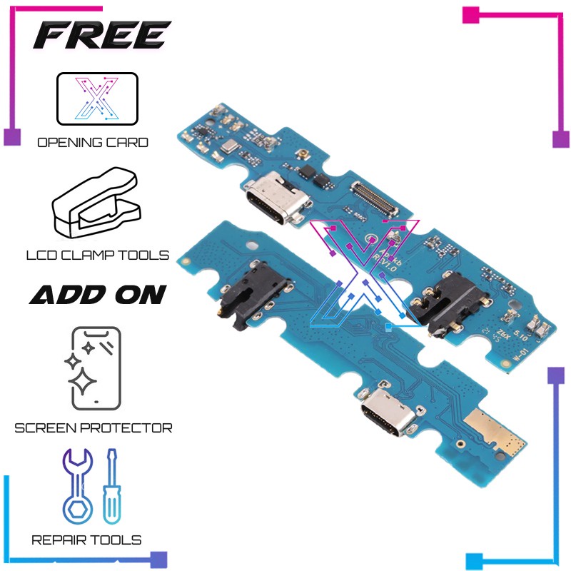 For Samsung Tab A7 Lite T225 Charging Plug Board Usb Port Flex Cable