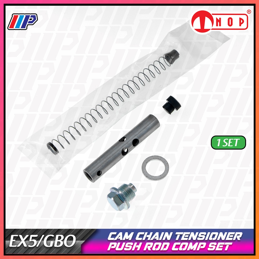 EX5/GBO/DREAM/Wave100 CAM CHAIN TENSIONER PUSH ROD Complete Set [NOP