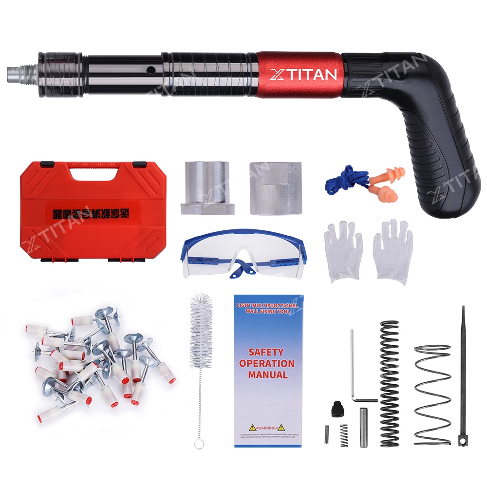 XTITAN 7.2mm Nail Gun Powerful Fast Fastening Tool Multifunction Nail