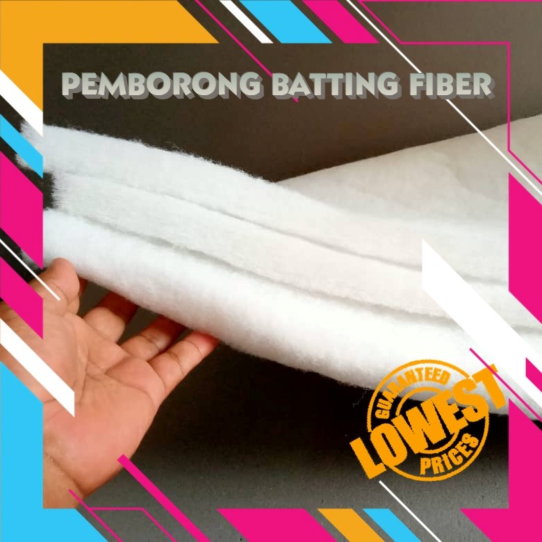 POLYESTER FIBER BATTING 0.3 inch x 80 inch & 0.5 inch x 80 inch & 1.0