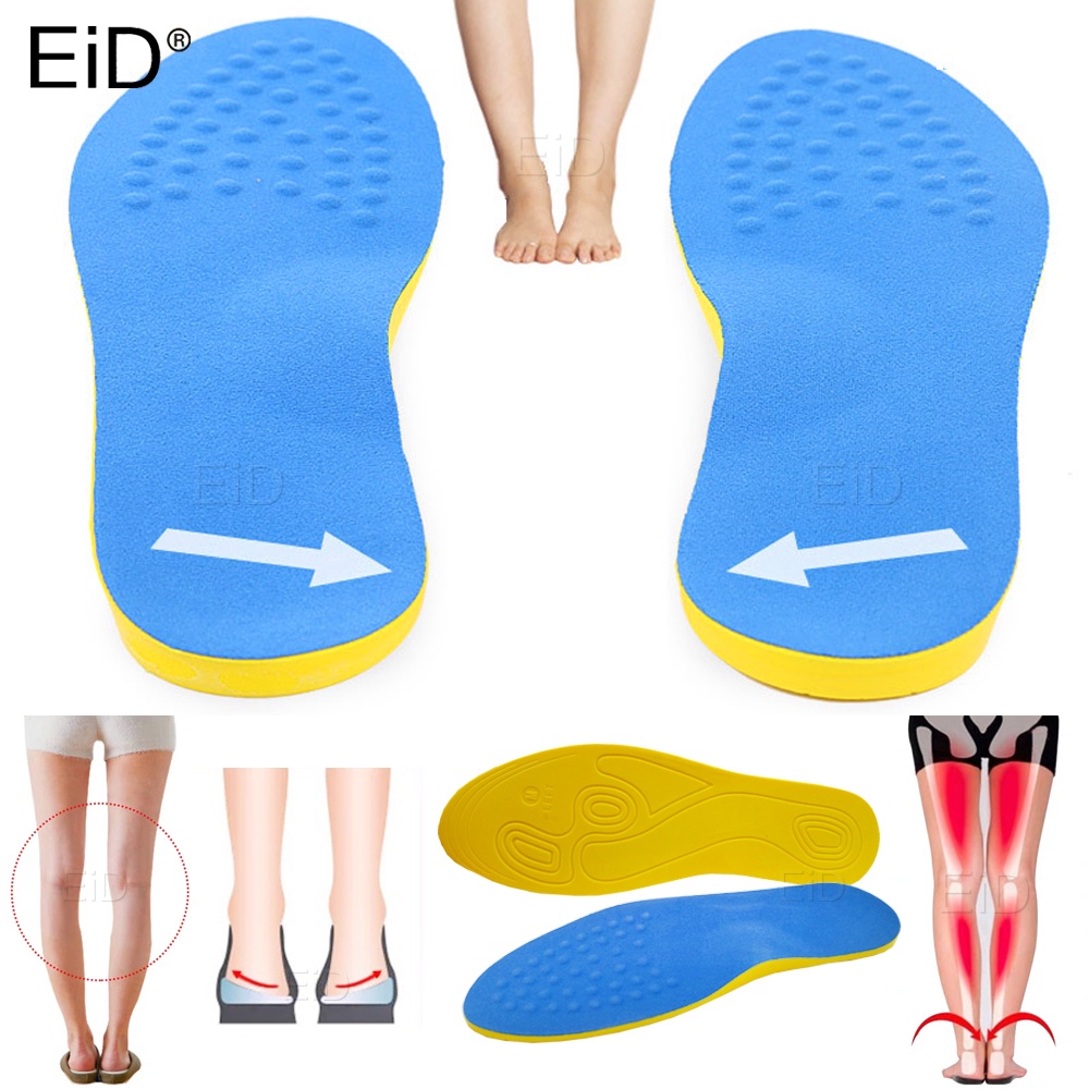 EiD O/X leg Orthopedic Insoles Correction Shoe Inserts for Arch supports Foot Alignment Knock