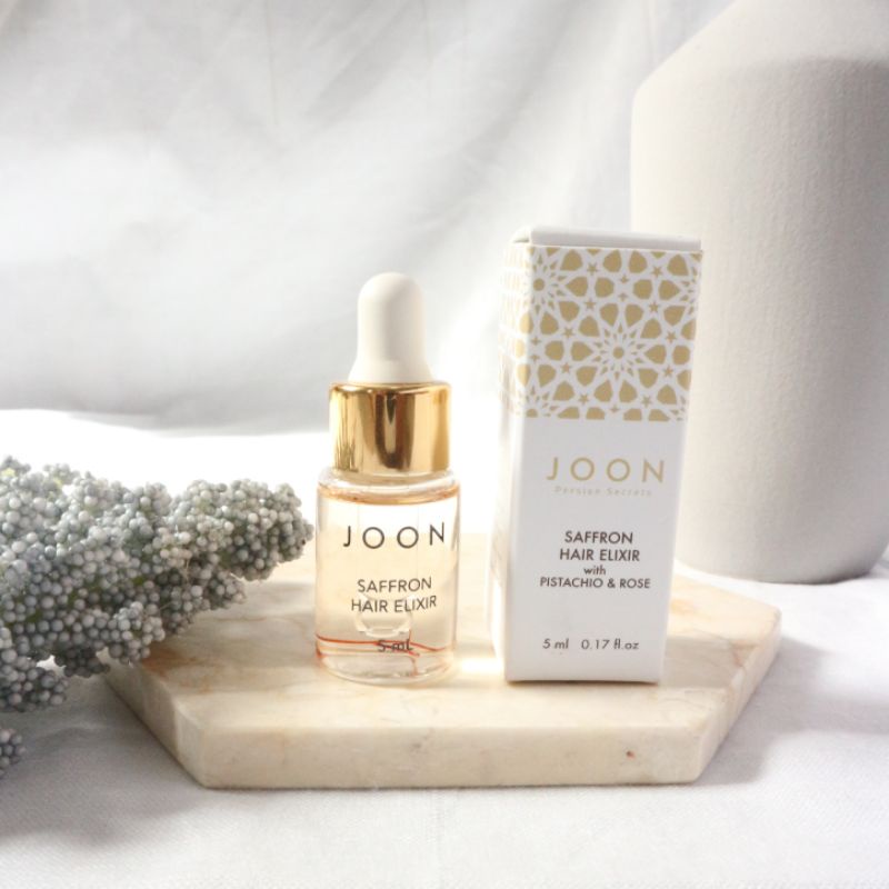 JOON HAIRCARE Saffron Hair Elixir Pistachio + Rose Hair Oil 5ml