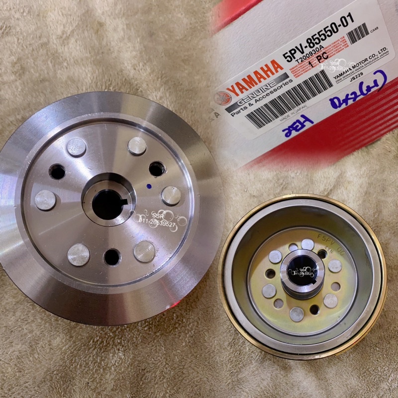 RXZ135 NEW CATALYZER ROTOR/MAGNET UNIT YAMAHA THAI ORIGINAL 5PV-85550 ...