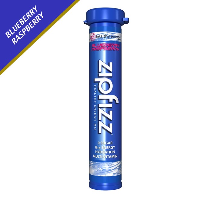 Zipfizz, Healthy Sports Energy Mix with Vitamin B12, Blueberry ...