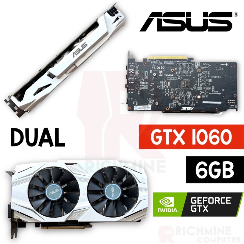 Nvidia geforce gtx 1060 6gb online dual