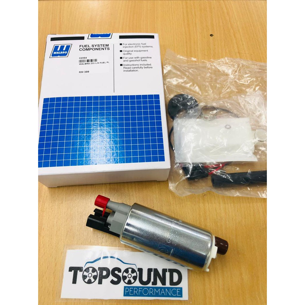 ORIGINAL WALBRO GSS342G3 INTANK FUEL PUMP 255LPH HIGH PRESSURE