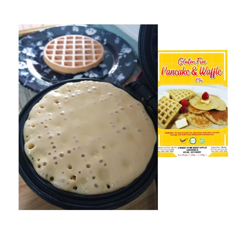 [ORIGINAL OWNER] Gluten Free Waffle & Pancake Mix Tepung Pra Campur Tanpa Gluten Creation By