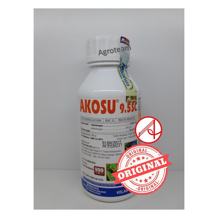 ADVANSIA AKOSU(RACUN ULAT PLUTTELA/THRIPS/HAMA) | Shopee Malaysia