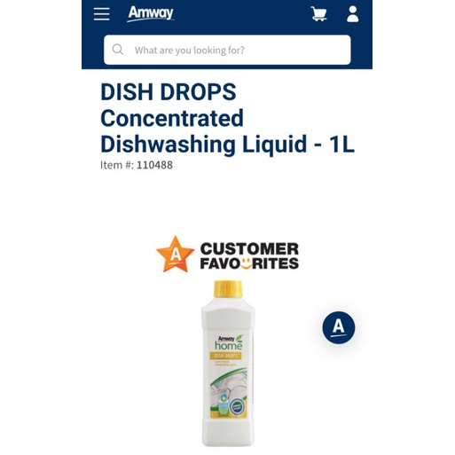 Dish Drops™ 1L – Amway Dish Drops 1 Liter – JKFB
