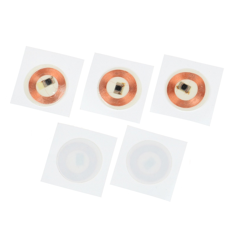 5Pcs 25mm 125Khz RFID Tags TK4100 Writable Stickers Proximity Cards ...