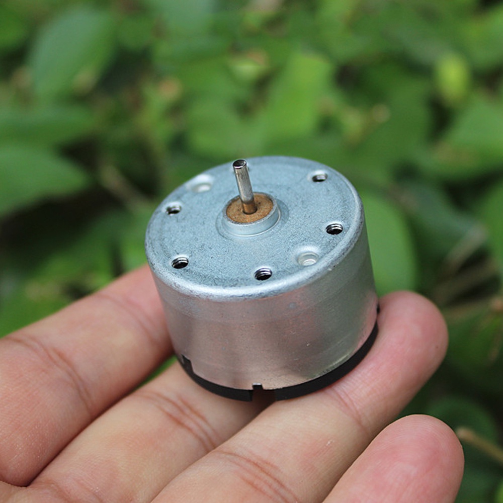 Mini 500 Electric DC Motor Micro 33mm Round Motor DC 3V 3.7V 5V 6400RPM