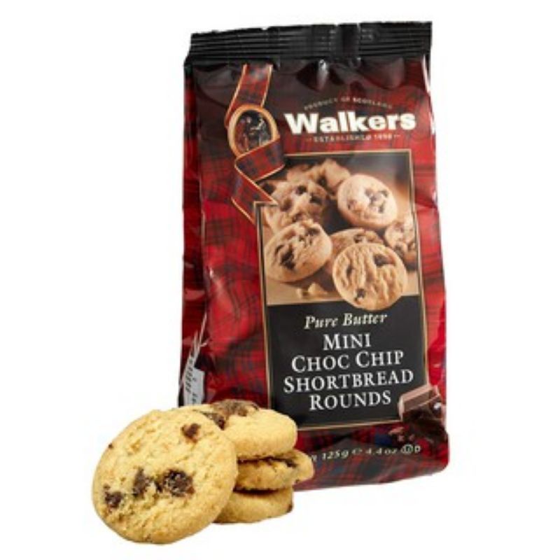 Walkers Pure Butter Mini Choc Chip Shortbread Rounds 125g | Shopee Malaysia