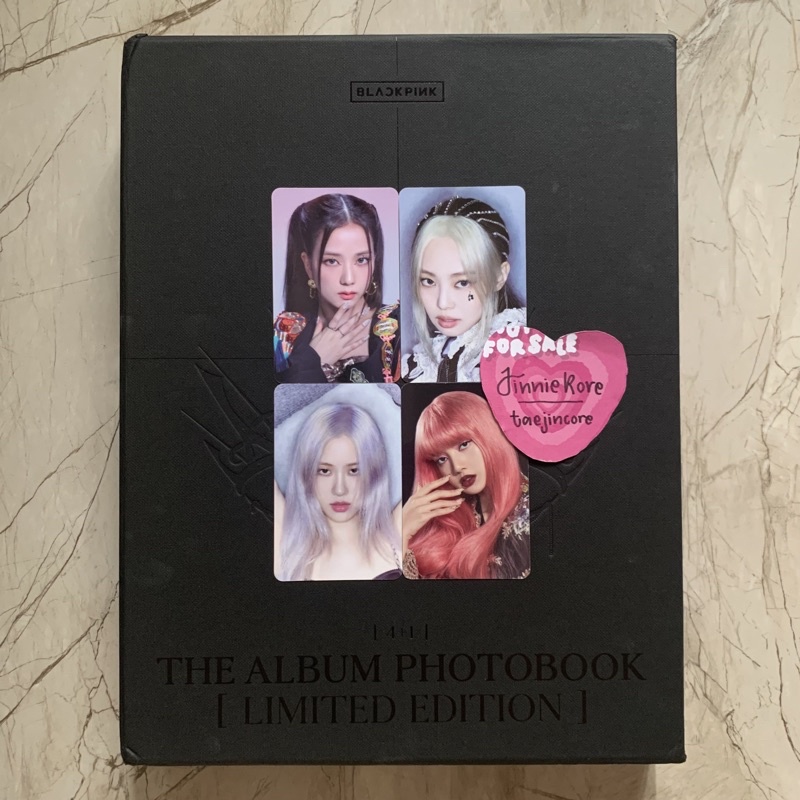 YG Blackpink 4+1 THE ALBUM PHOTOBOOK LIMITED EDITION OFFICIAL 