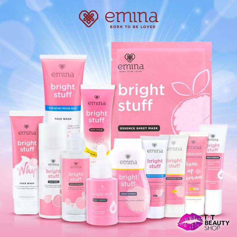 Emina Bright Stuff Series (All Product) Shopee Malaysia