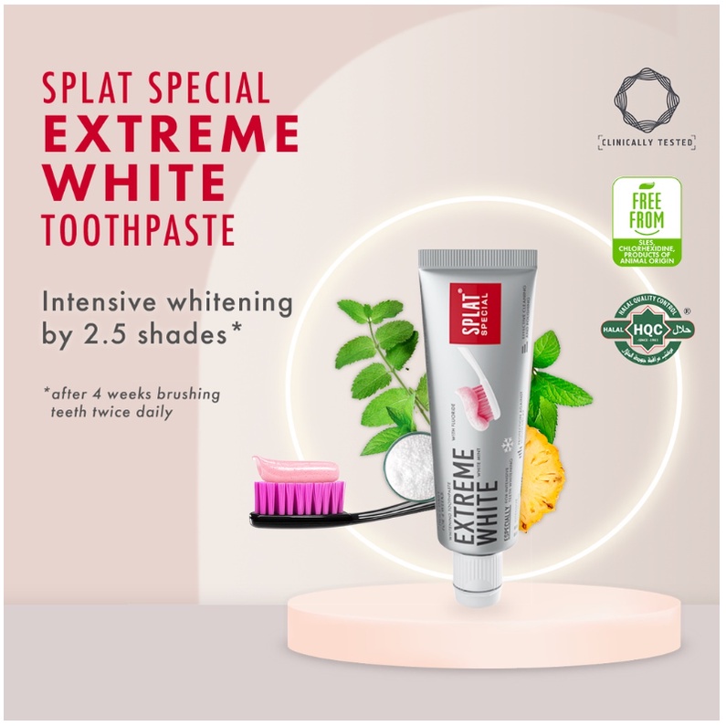 (EXP : 09/2024) SPLAT Special Extreme White Toothpaste Tooth Paste Ubat ...