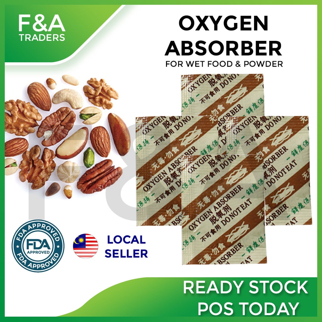 Silica Gel Food Desiccant Oxygen Absorber For Food Shopee Malaysia