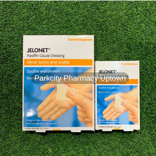 Smith & Nephew Paraffin Gauze Dressing for Minor Burns and
