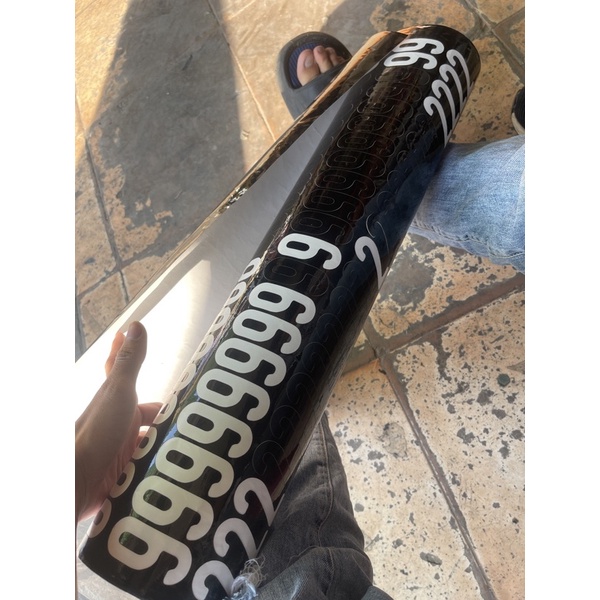 Motorcycle license plate number Decal | Shopee Malaysia