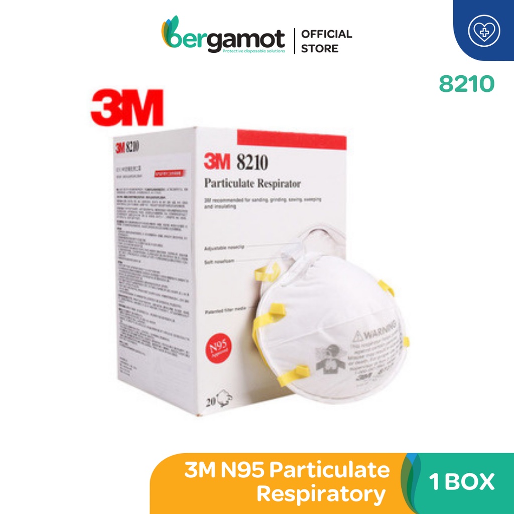 3M N95 Particular Respirator Mask (20 Pcs) | Shopee Malaysia