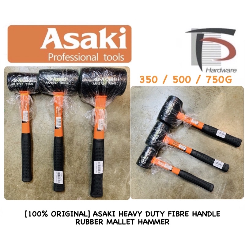 Heavy Duty Rubber Mallet