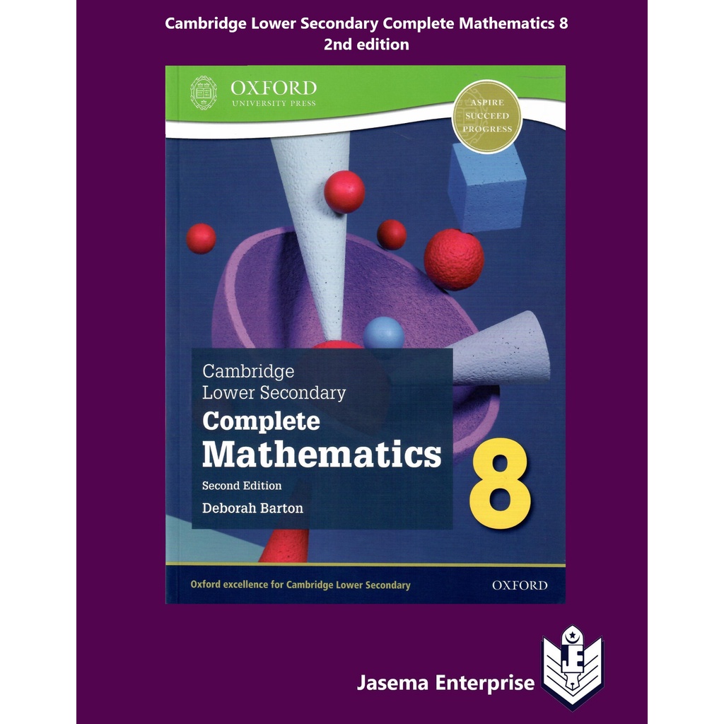 Cambridge Lower Secondary Complete Mathematics 8 2nd edition | Shopee ...