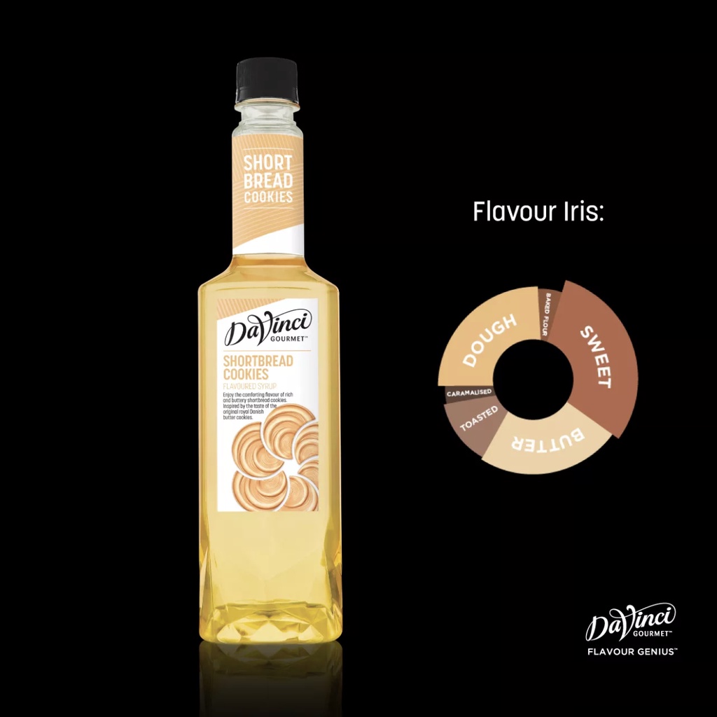 DaVinci Gourmet Shortbread Cookies Syrup (750ml) | Shopee Malaysia