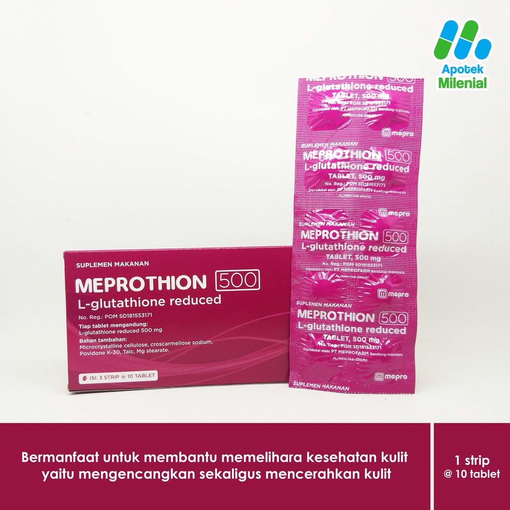 Meprothion 500mg Price Strip 10 Tablets | Shopee Malaysia