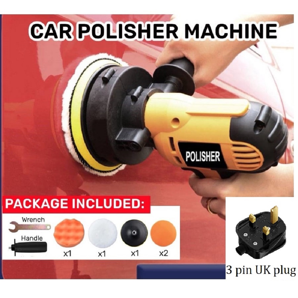 DWE6401 Multifunctional Car Polisher Waxing Machine Buffer Sander Car