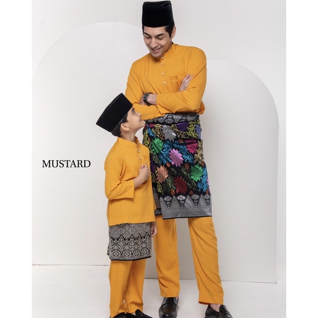 Ready Stock Baju Melayu Slim Fit Sedondon Dewasa Dan Budak Ada Zip Disisi 🔥 Raya 2024 🔥 6527