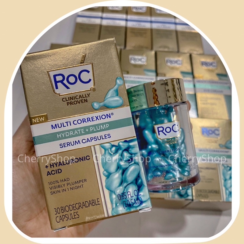 [NEW]Roc Multi Correxion Hydrate & Plump Night Serum Capsules (30 ...