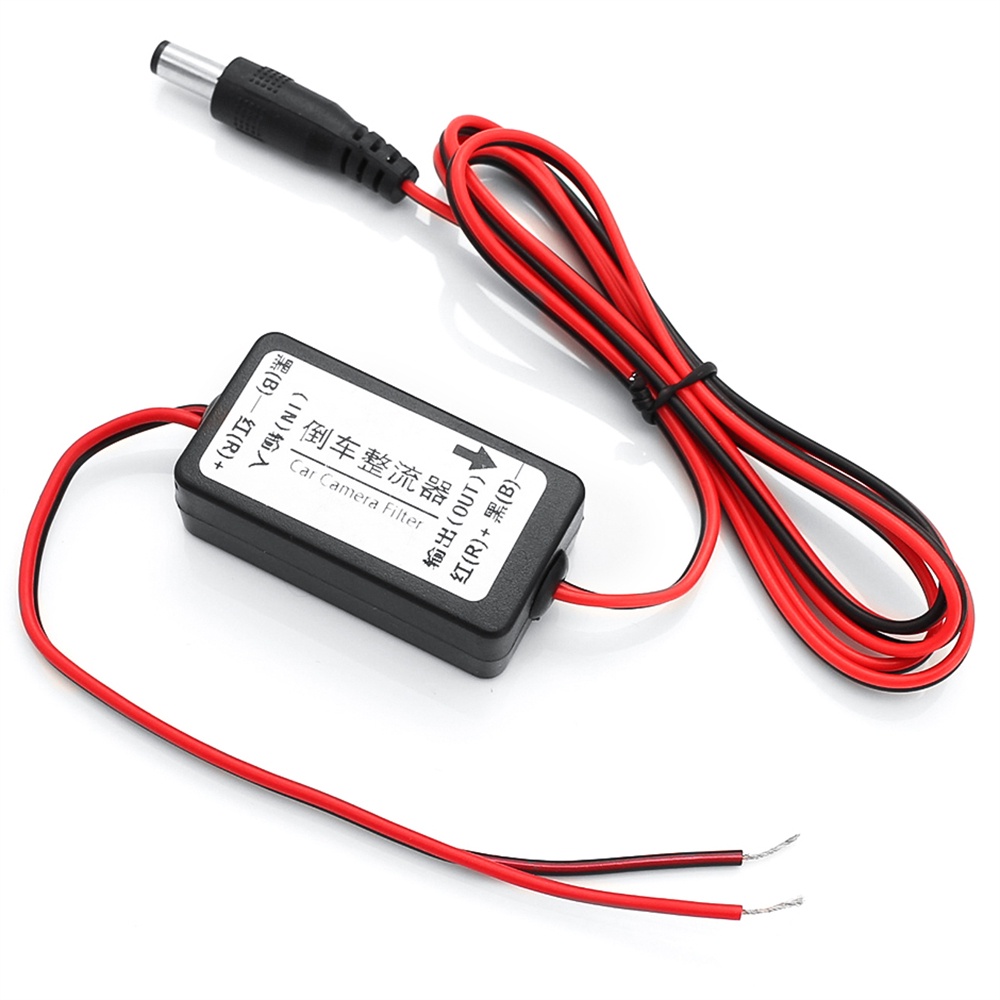 Car Rear View Rectifier 12V DC Power Relay Capacitor Filter Connector ...