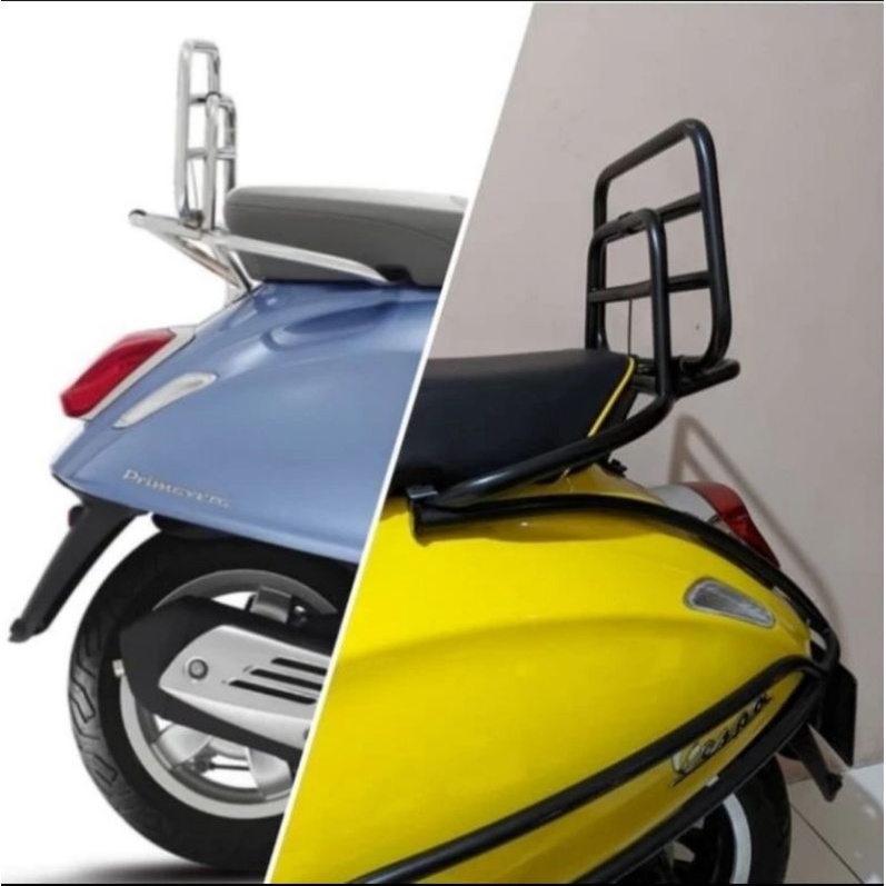 Accessories Backrack/Back Rack Vespa Primavera New Sprint LX S 125/150 And GTS Rear Rack