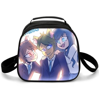 Yuanmeiju Aphmau My Street Kids Insulated Lunch Bag, Perfect Size