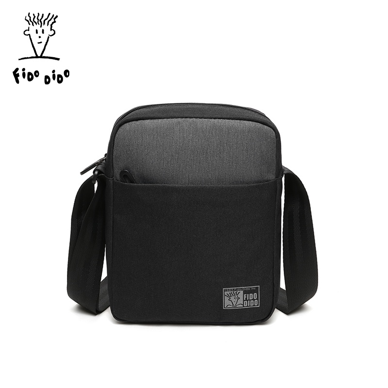 Fido Dido Junior Vertical Sling Bag 2109-2 (Black) | Shopee Malaysia