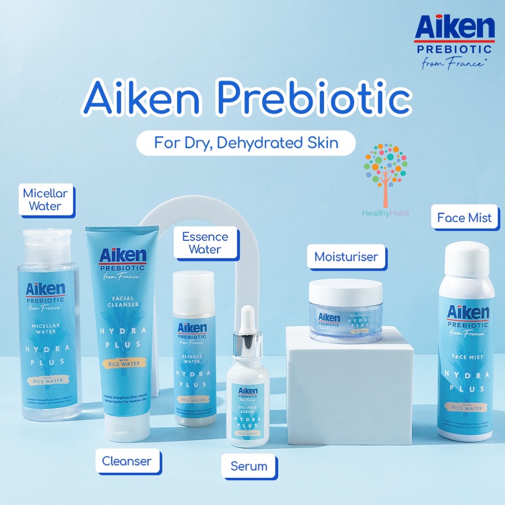 [SALES] AIKEN Prebiotic Hydra Plus Micellar Water Cleanser Essence