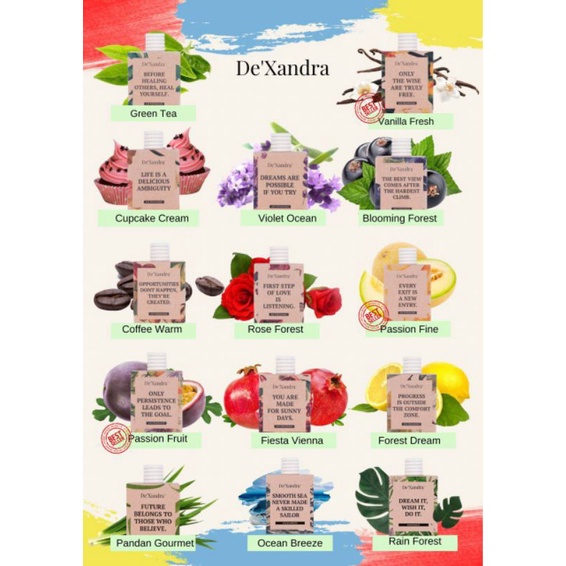 💥PEWANGI KERETA💥 DE'XANDRA Air Freshener & Car Perfume 10ml (100 Original) Shopee Malaysia