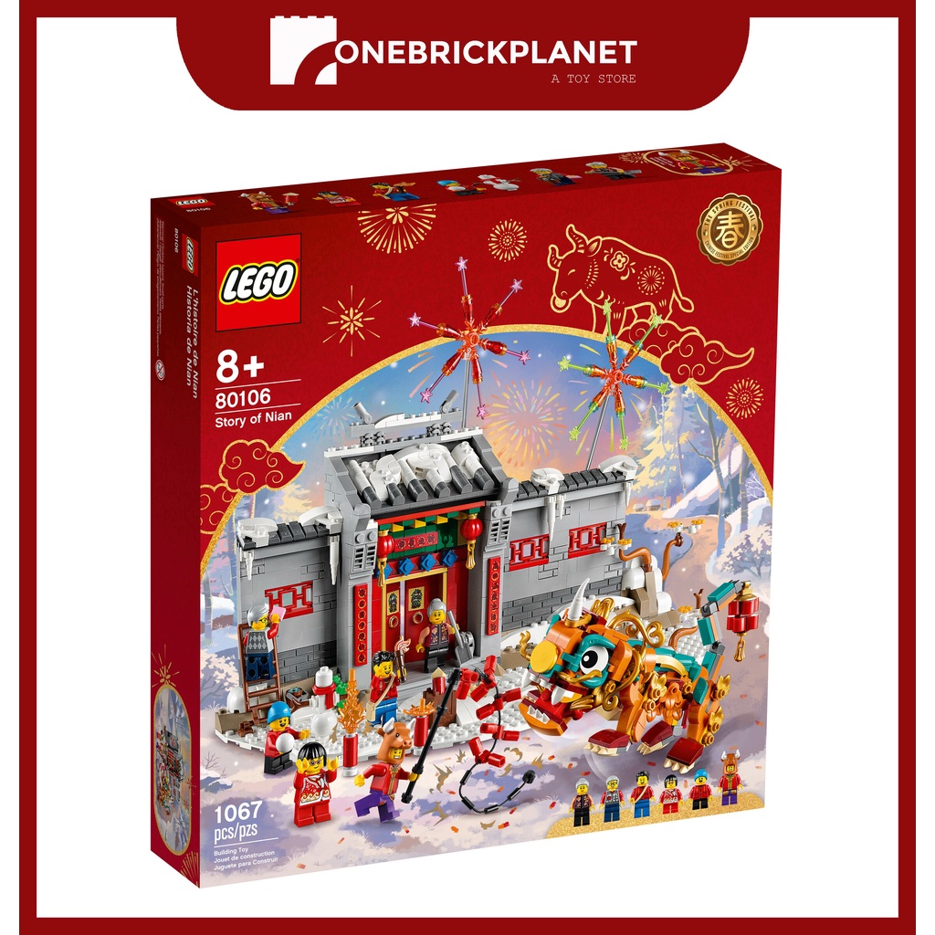 LEGO 80106 Lunar New Year - Story of Nian (2021) | Shopee Malaysia