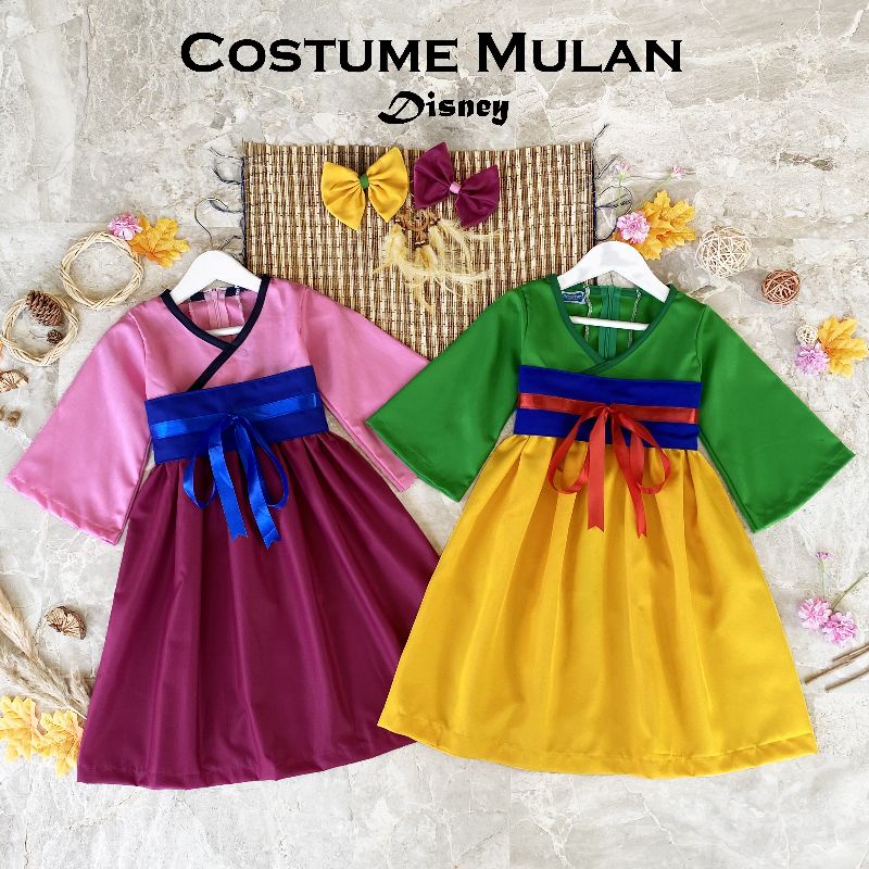 Mulan disney Costume For Children And Adults/mulan disney Costume ...