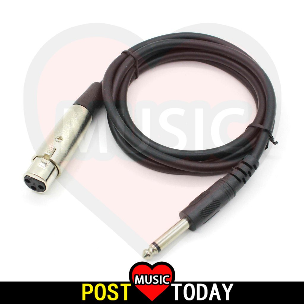 CABLE JACK XLR 6M - PEOPEO