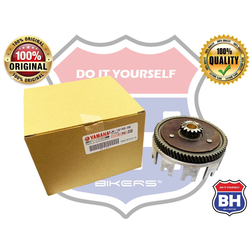 YAMAHA RXZ PRIMARY DRIVEN GEAR ASSY GEAR BESAR CLUTCH BIG GEAR 100% ...