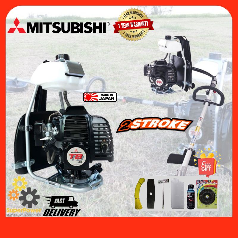 MITSUBISHI TB43 Made in JAPAN Brush Cutter/Mesin Rumput Shopee