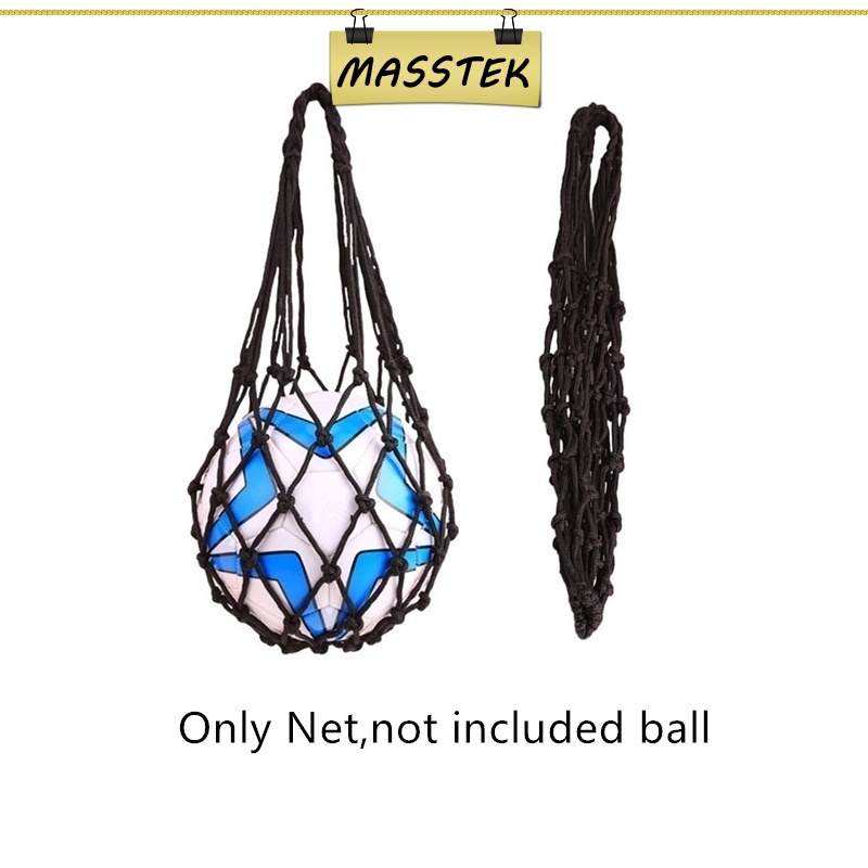 MASSTEK Johor Sports Ball Carry Net Bag Mesh Bag Storage Pocket