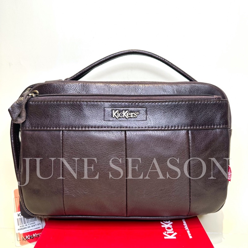 Kickers Clutch Bag Sling Bag Document Bag 2 in 1 Original Genuine