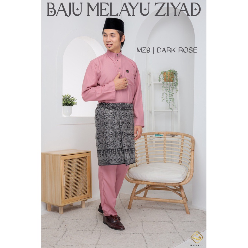 BAJU MELAYU ZIYAD !! REGULAR FIT !! COTTON LINEN ORIMONO !! | Shopee ...