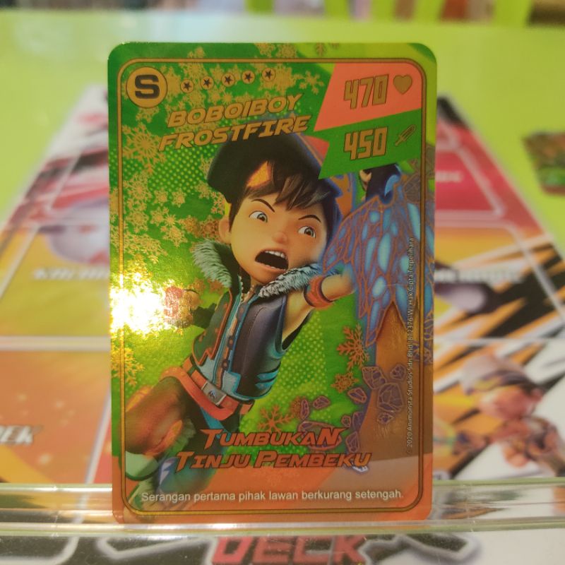 Boboiboy Galaxy Card level S & A | Shopee Malaysia